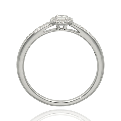 Fehér arany gyűrű 55-ös méret (M460-55)